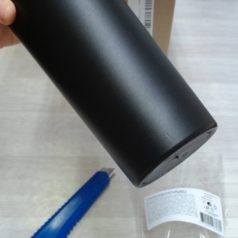 Стакан-тамблер Moment с кофейной крышкой, 350 мл, цвет черный