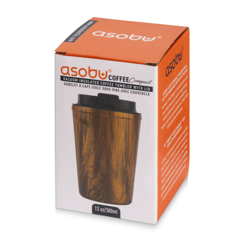 Термокружка CAFe COMPACT, 380 мл, wood Термокружка CAFe COMPACT, 380 мл, wood