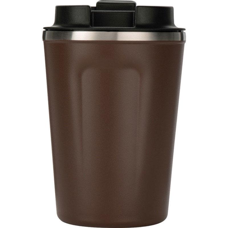 Термокружка CAFe COMPACT, 380 мл, коричневый