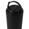 Термокружка с трубочкой «Moment Straw», 350 мл, черный
