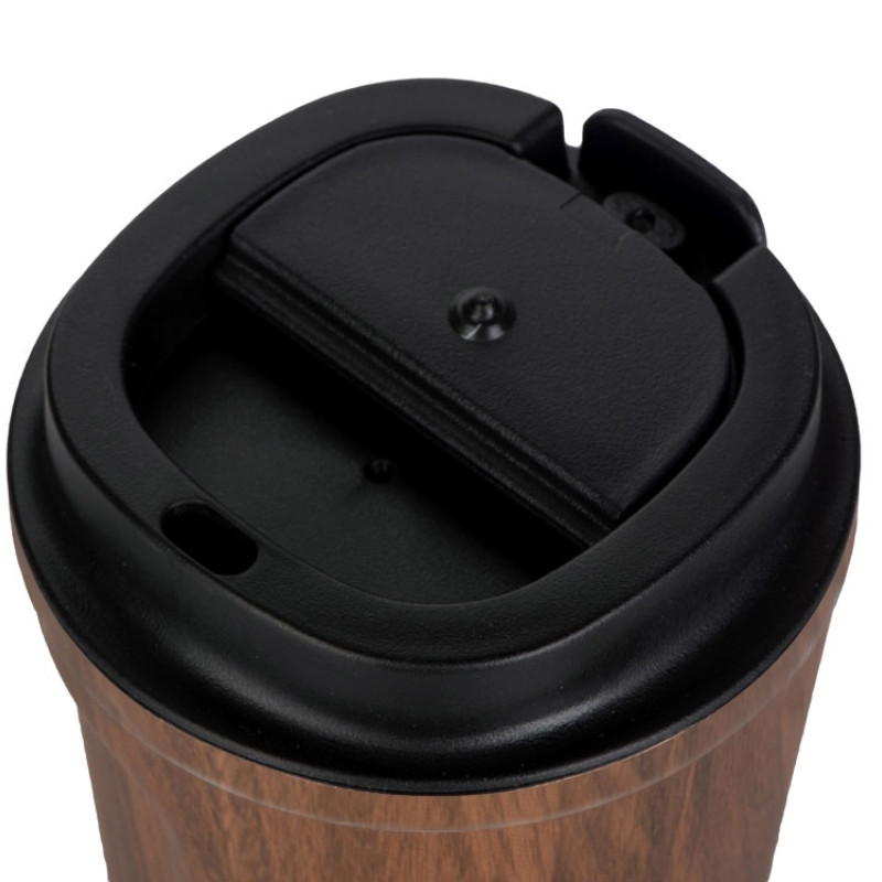 Термокружка CAFe COMPACT, 380 мл, wood Термокружка CAFe COMPACT, 380 мл, wood