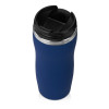 Термокружка "Mony Steel" 350 мл, soft touch, темно-синий