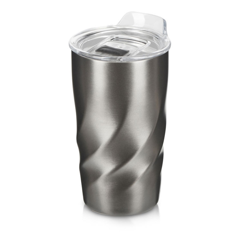 Вакуумная термокружка с медной изоляцией «Calix», 400 мл, серый