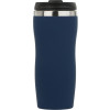 Термокружка "Double wall mug C1", soft touch, 350 мл, темно-синий (Р)