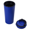 Стакан-тамблер Moment с кофейной крышкой, 350 мл, синий