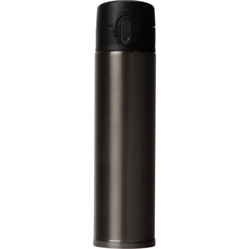 Вакуумная герметичная термокружка «Inter», темно-серый, нерж. сталь