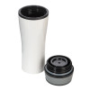 Термокружка с крышкой 360 градусов «Track», 400 мл, белый Термокружка с крышкой 360 градусов «Track», 400 мл, белый