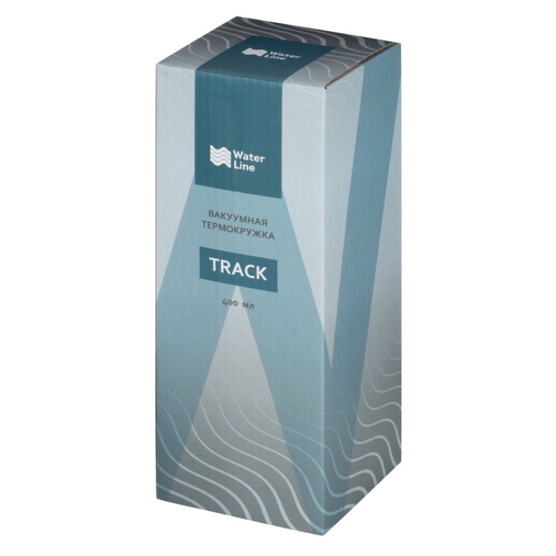 Термокружка с крышкой 360 градусов «Track», 400 мл, белый Термокружка с крышкой 360 градусов «Track», 400 мл, белый