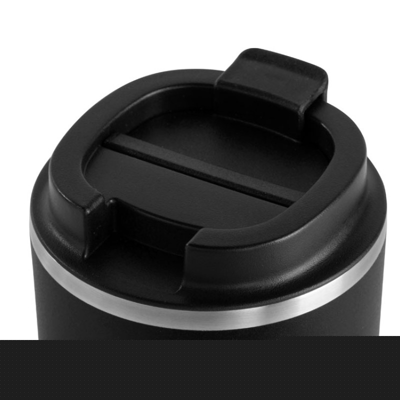 Вакуумная термокружка с внутренним керамическим покрытием «Coffee Express», 360 мл, черный Вакуумная термокружка с внутренним керамическим покрытием «Coffee Express», 360 мл, черный