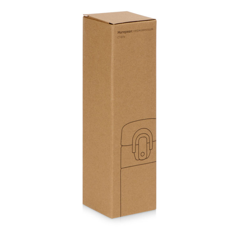 Вакуумная герметичная термокружка «Inter», темно-синий, нерж. сталь