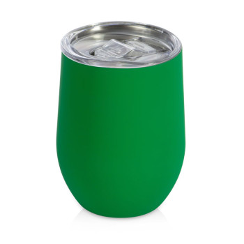 Термокружка Sense Gum, soft-touch, непротекаемая крышка, 370мл, зеленый (Р)