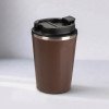 Термокружка CAFe COMPACT, 380 мл, коричневый