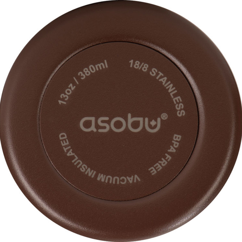 Термокружка CAFe COMPACT, 380 мл, коричневый