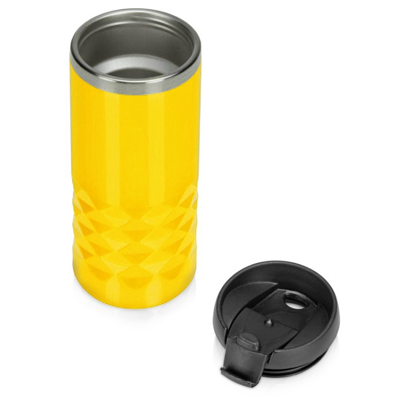 Термокружка "Lemnos" 350 мл, желтый