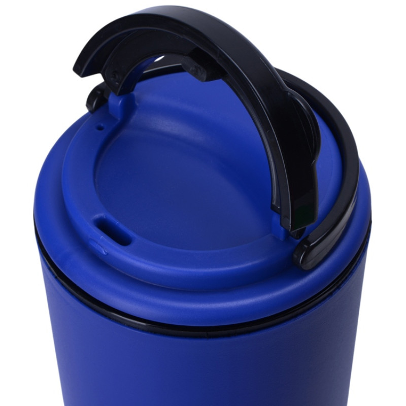 Стакан-тамблер Moment с кофейной крышкой, 350 мл, синий