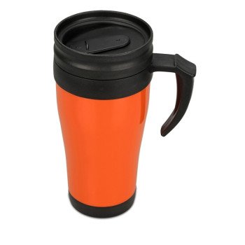 Кружка с термоизоляцией "Silence" 350мл, оранжевый