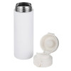 Вакуумная термокружка Waterline c кнопкой «Guard», 400 мл, белый