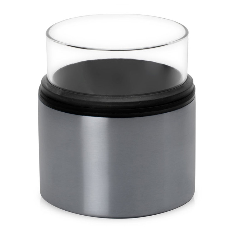 Тумблер для виски WHISKEY KUZIE, серебристый (P)