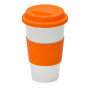 Фарфоровая кружка с двойными стенками "Toronto", 300мл, оранжевый