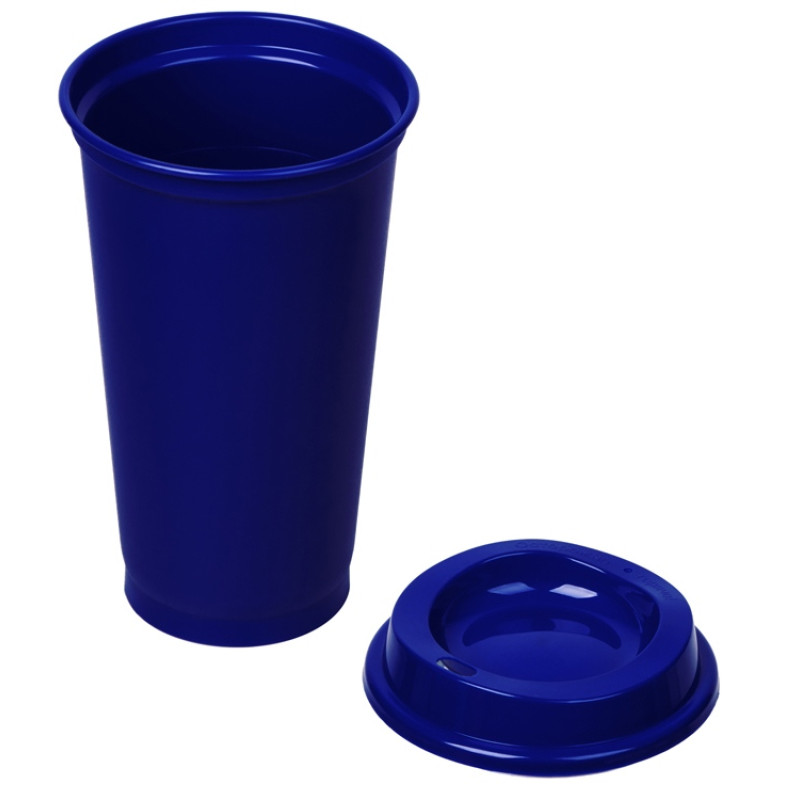 Стакан-тамблер SipGo, 400мл, синий 286С