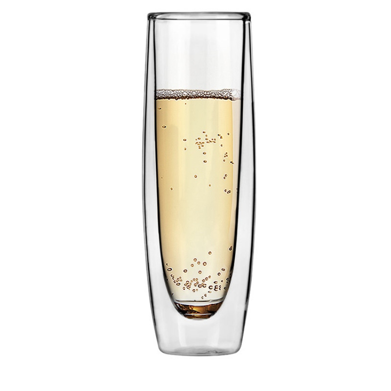 Бокал-флют для шампанского Brut с двойными стенками, 150мл