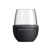 Тумблер для вина WINE KUZIE, черный
