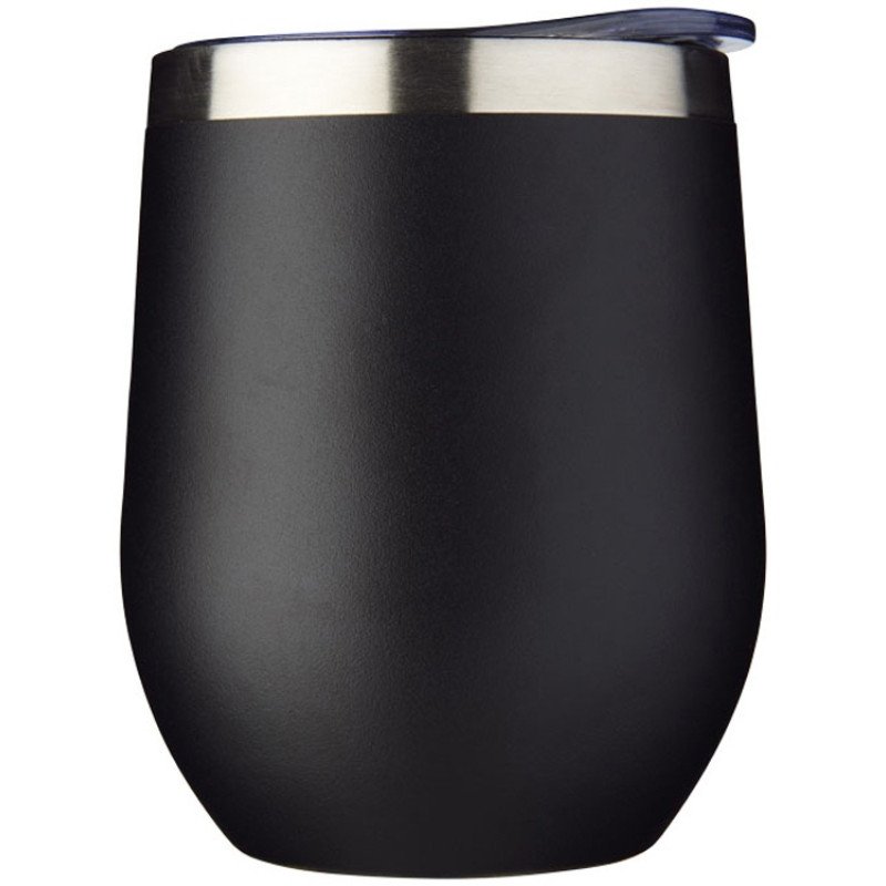 Кубок с вакуумной изоляцией Corzo Copper, черный