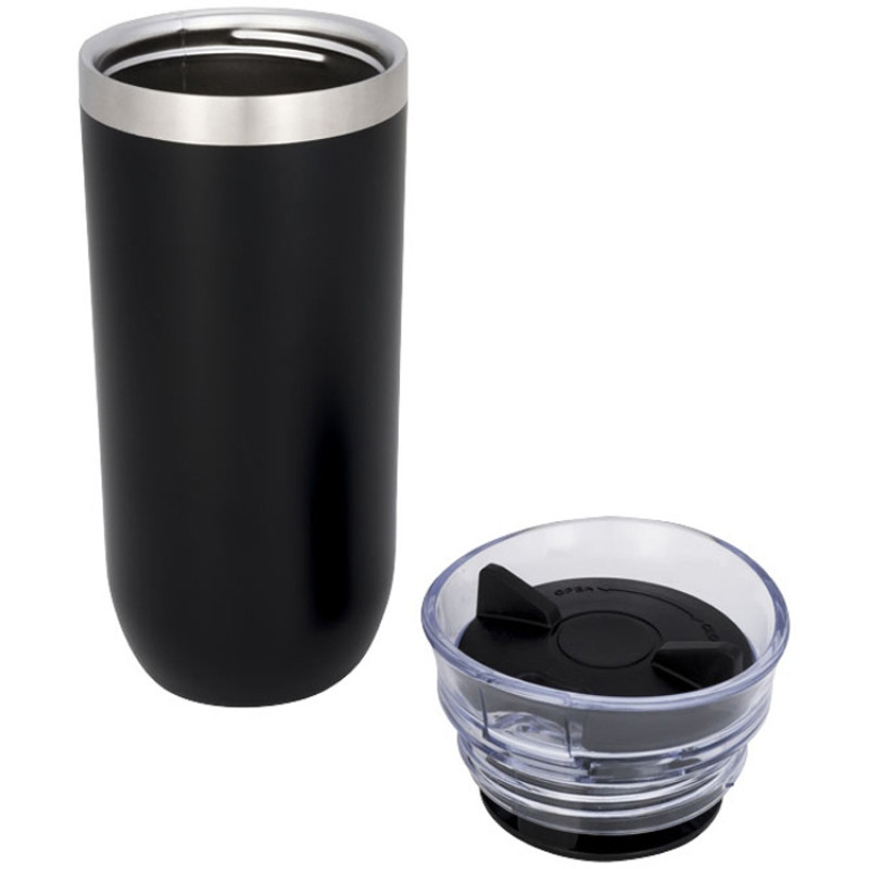 Вакуумная герметичная термокружка «Twist», черный