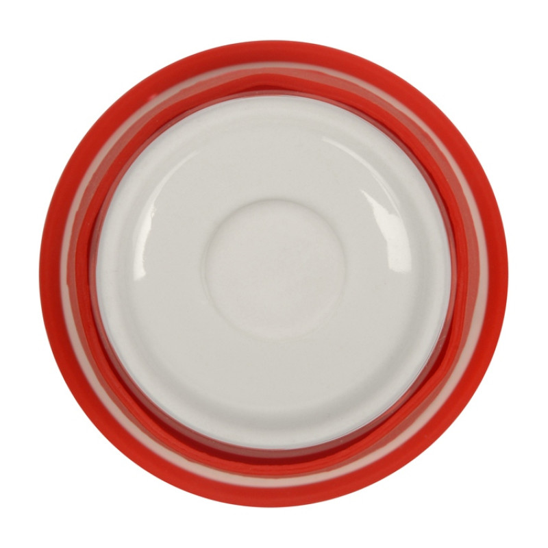 Фарфоровая кружка с двойными стенками "Toronto", 300 мл, красный