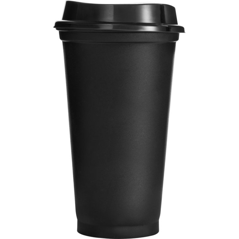 Стакан-тамблер SipGo, 400мл, черный