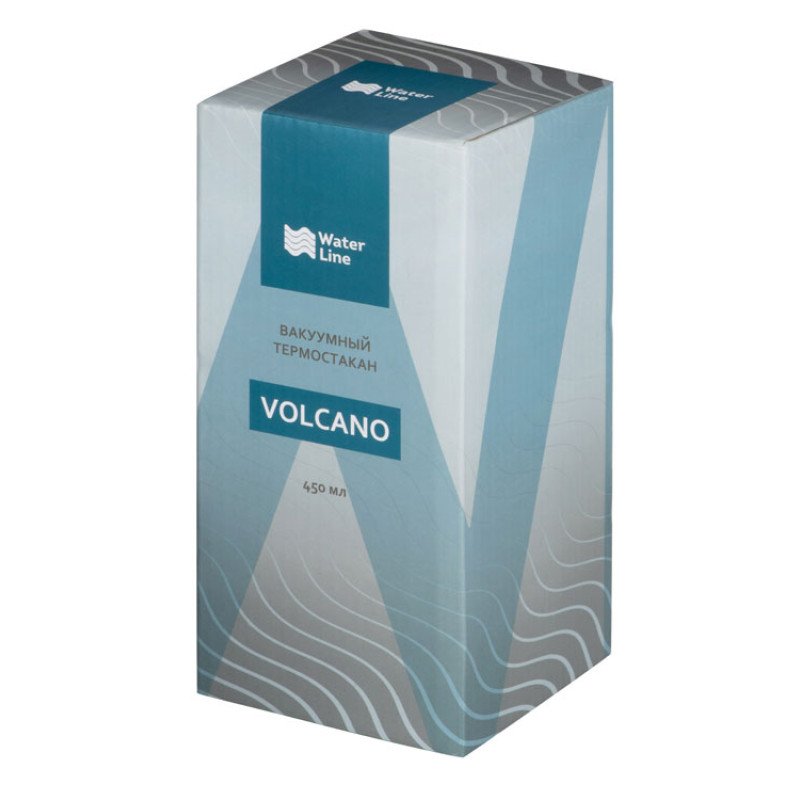 Вакуумный термостакан «Volcano», 450 мл, синий Вакуумный термостакан «Volcano», 450 мл, синий