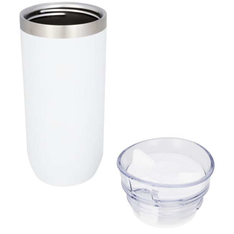 Вакуумная герметичная термокружка «Twist», белый