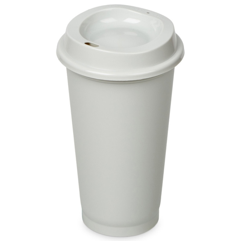 Стакан-тамблер SipGo, 400мл, серый 428С