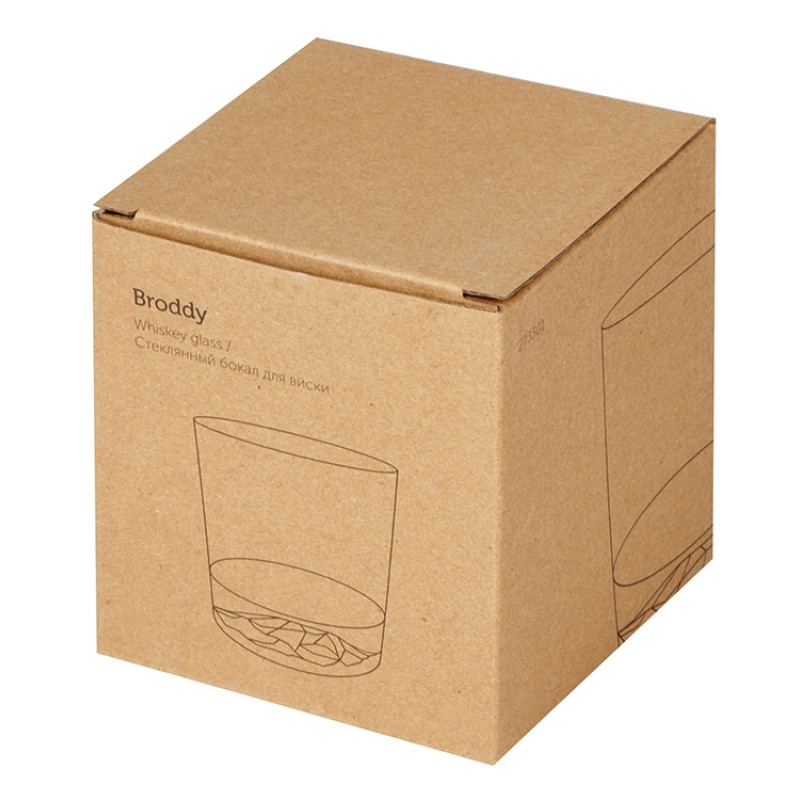 Стеклянный бокал для виски "Broddy"