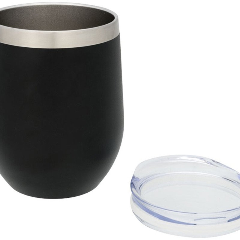Кубок с вакуумной изоляцией Corzo Copper, черный