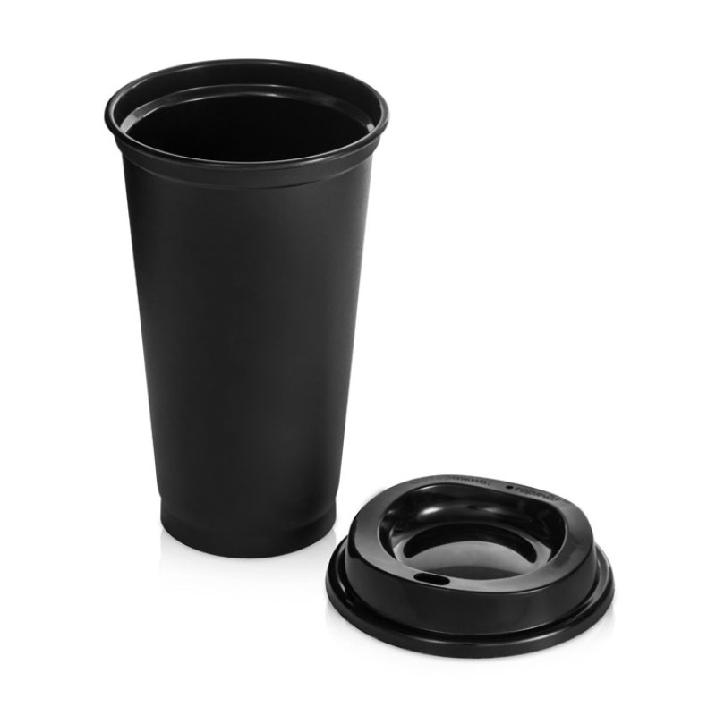 Стакан-тамблер SipGo, 400мл, черный