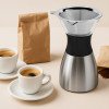 Кофеварка POUR OVER, 1000 мл, серебристый/черный
