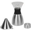 Кофеварка POUR OVER, 1000 мл, серебристый/черный