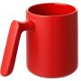 Кружка матовая с прямой ручкой "Axio", 360 мл, красный