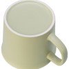 Матовая кружка Nancy 360 мл цветная снаружи, белая внутри, оливковый