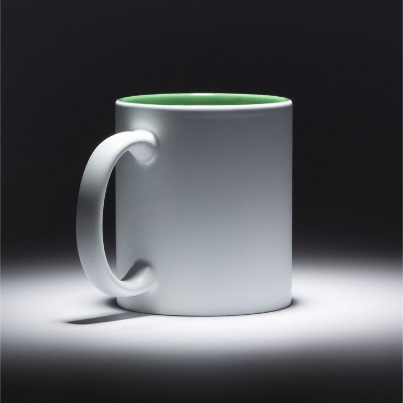 Керамическая кружка ROIBO на 350 мл, папоротниковый