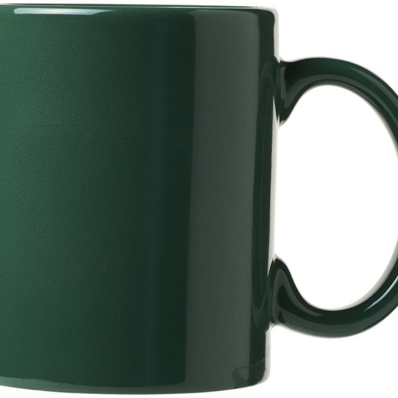 Кружка керамическая "Santos", зеленый