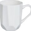 Кружка с гранями Amery, 310мл, белый глянцевый