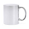 Кружка керамическая ZALA 350 мл, серебристый