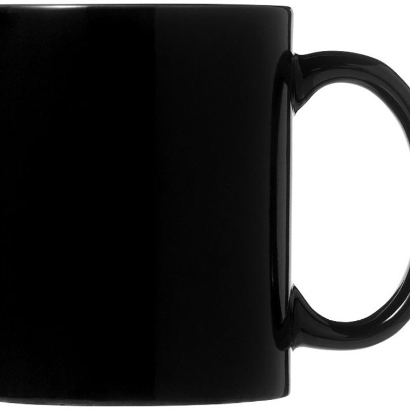 Кружка керамическая "Santos", черный