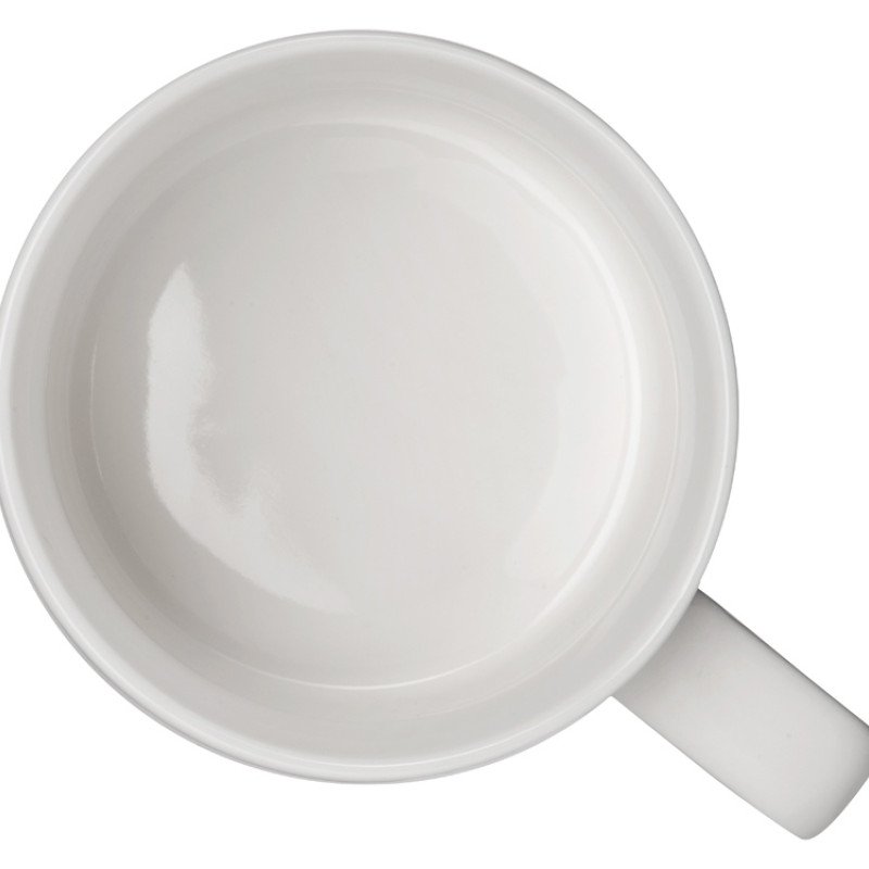 Кружка "Kerry", 410 мл, белый, с квадратной ручкой (Р)