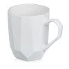 Кружка с гранями Amery, 310мл, белый глянцевый