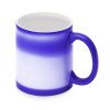 Кружка-хамелеон Magic матовая, синий/белый (P)