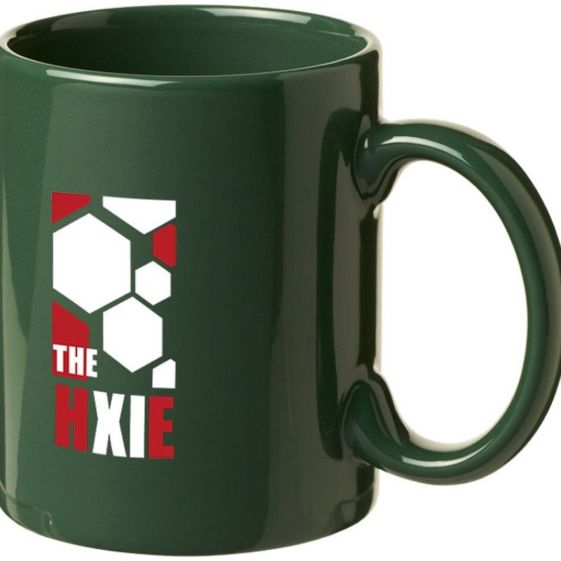 Кружка керамическая "Santos", зеленый