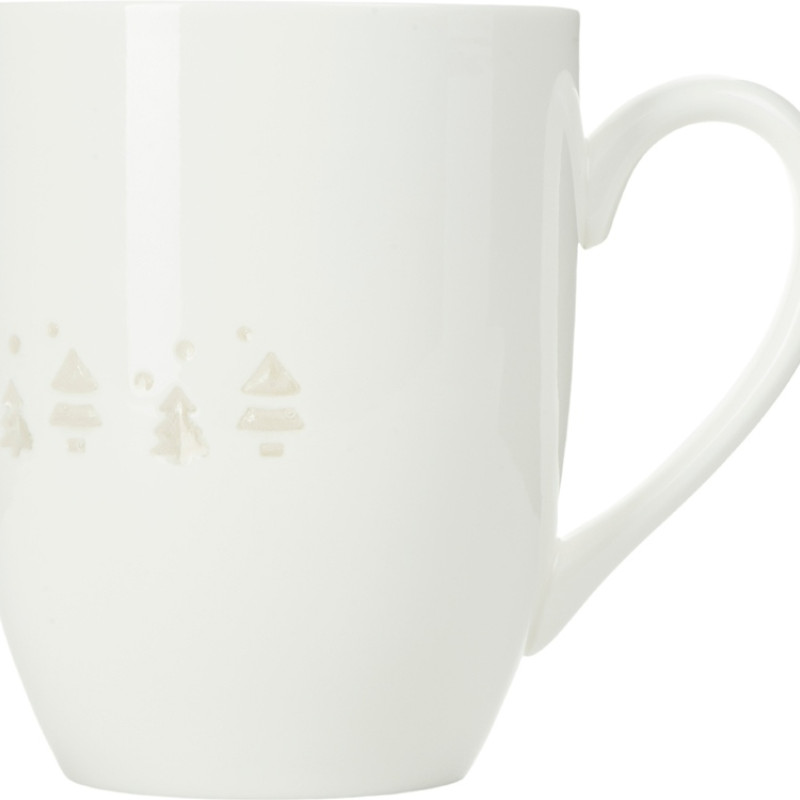 Кружка c прозрачной глазурью "Twinkling Trees"